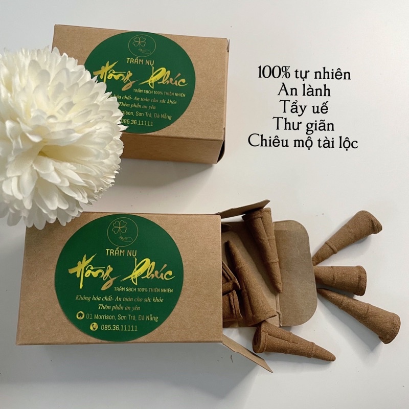Trầm nụ An Yên tẩy uế, diệt khuẩn không gian sống, dùng để thờ cúng, xông nhà, văn phòng, giảm stress hiệu quả
