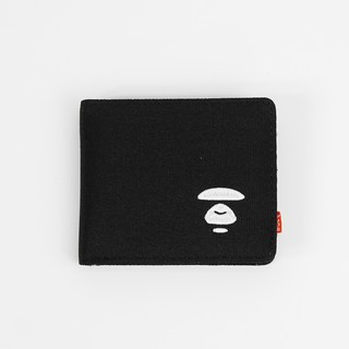 Ví Bape gấp nam Canvas vải cao cấp nhiều ngăn kiểu dáng thời trang