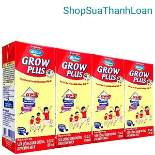 [HSD T5-2021] Combo 6 Lốc Sữa Bột Pha Sẵn Dielac GROW PLUS 180ml - Lốc 4 Hộp X 180ml.
