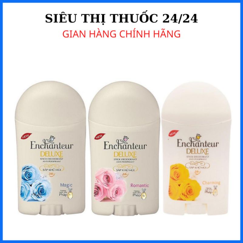 Lăn Sáp Khử Mùi Enchanteur ⚡ CAM KẾT CHÍNH HÃNG ⚡ Lăn khử mùi ngăn mùi mồ hôi, mùi cơ thể hiệu quả