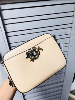 🆘RẺ VÔ ĐỊCH🆘Túi Coach Khoá hoa trà