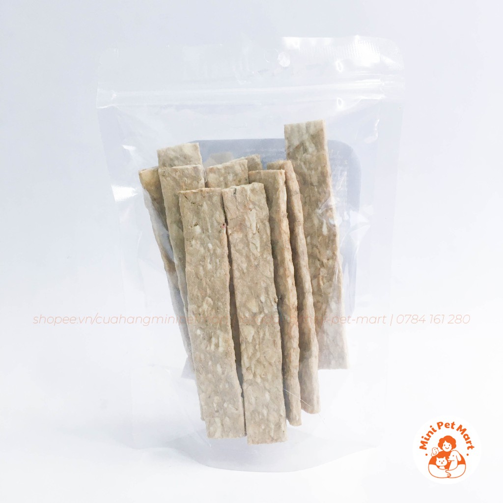 Xương gặm da bò TÀI HƯNG THỊNH 862  - bánh xương, snack, bánh thưởng, xương gặm cho chó