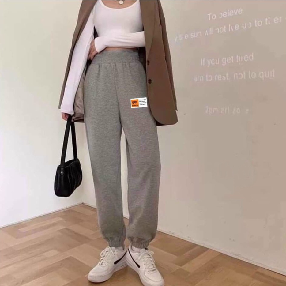 Quần nỉ ống BOOM Unisex, Quần Jogger thun trơn cạp chun dáng rộng - GenZ Pucca | BigBuy360 - bigbuy360.vn