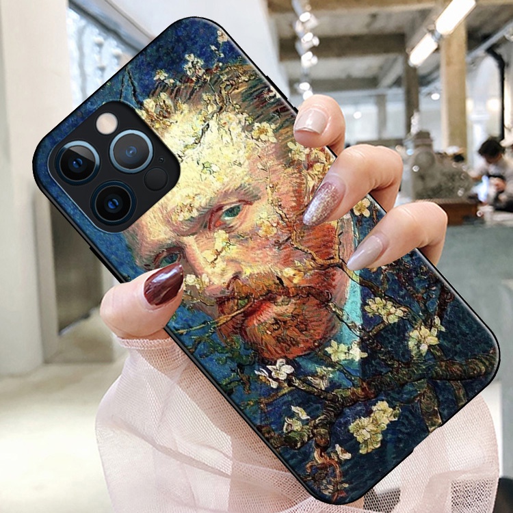Ốp Điện Thoại Mềm In Hình Tranh Vẽ Van Gogh Cho Xiaomi Redmi Note 11 9T 10 9 9S K20 Pro Max JE15 Mới