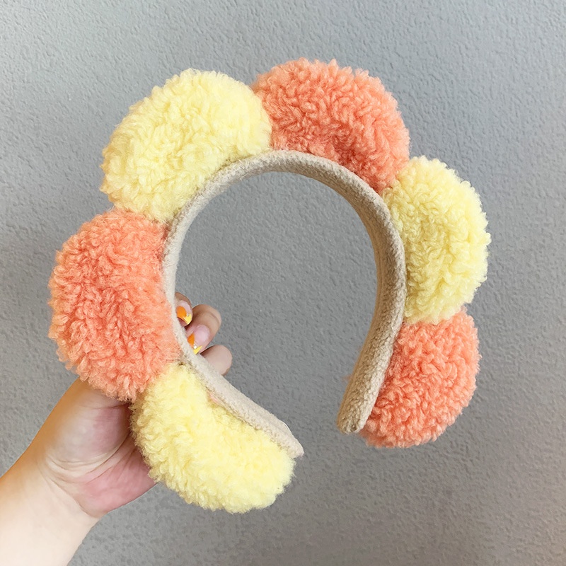 Bờm Tóc NOVSET Băng Đô Tóc 6 Hình Tròn Phối Màu Độc Và Lạ [ MÃ E503 ]