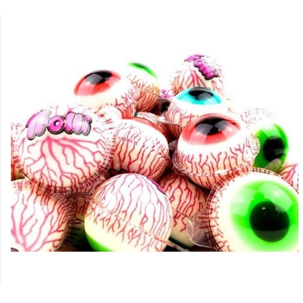 Set 10 viên Kẹo Dẻo Trolli hình con mắt hàng chính hãng Đức date mới