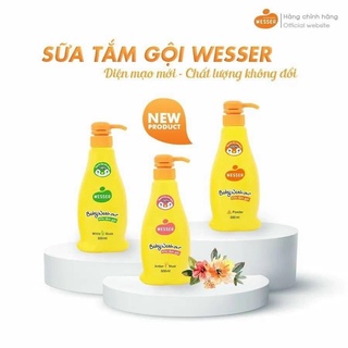 Sữa tắm gội wesser dành cho bé