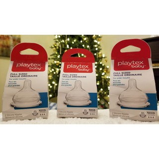 Núm ty playtex cổ rộng 3-6m+