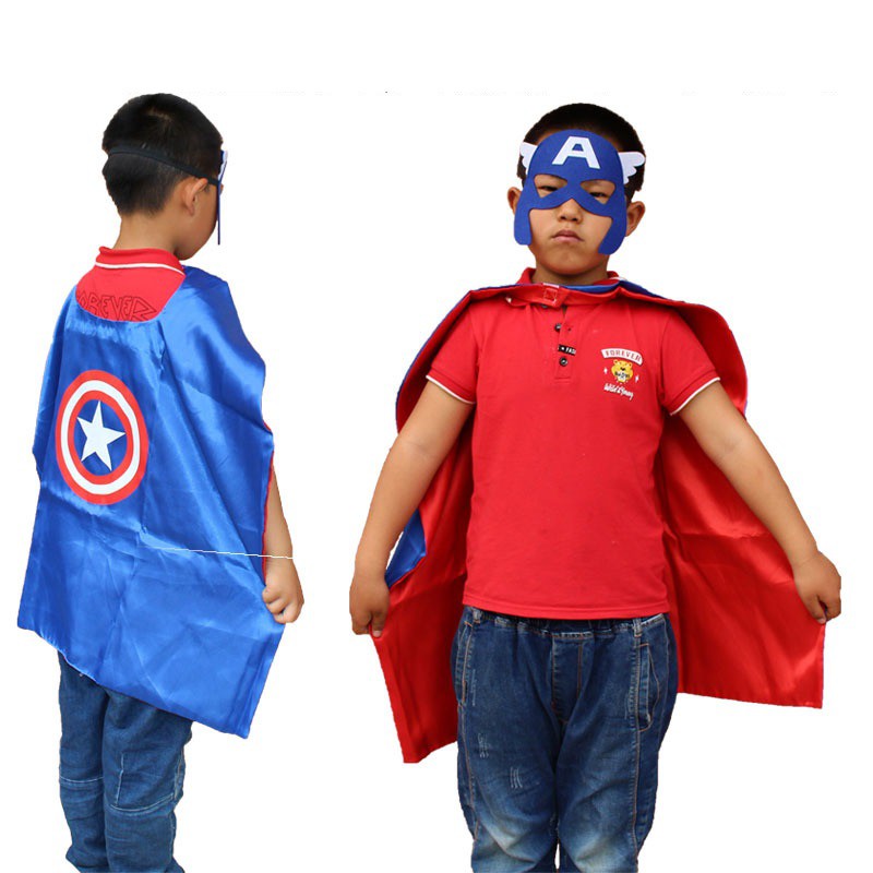 💥 Áo Choàng Siêu Nhân Cho Bé 💥 Chất vải đẹp,Màu sắc bắt mắt,có mặt nạ,Nhiều nhân vật.