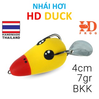 NHÁI HƠI G DUCKY THÁI LAN- MỒI GIẢ CÂU LURE CÁ LÓC - 4CM/7GR