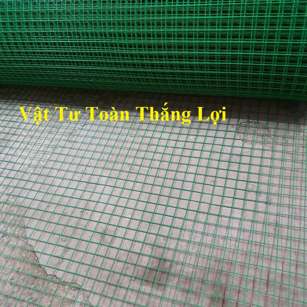 Lưới sắt bọc nhựa Xanh vây già vịt , lưới chống chuột