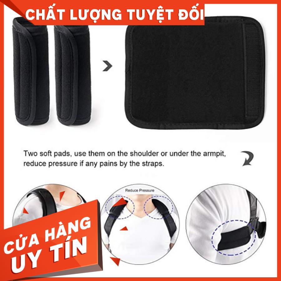 Combo 02 tấm trợ lực/miếng lót đệm [Đai chống gù lưng] [Giảm ma sát tối đa]