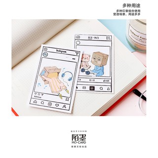 Con dấu khung Instagram, weibo, tin nhắn, wechat
