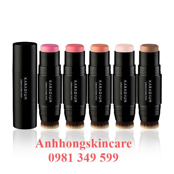 Phấn má hồng dạng thỏi Karadium Cream Cheek Stick