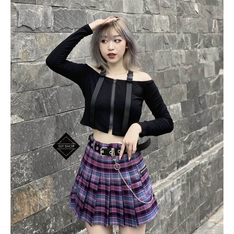 Áo trễ vai cài | BigBuy360 - bigbuy360.vn