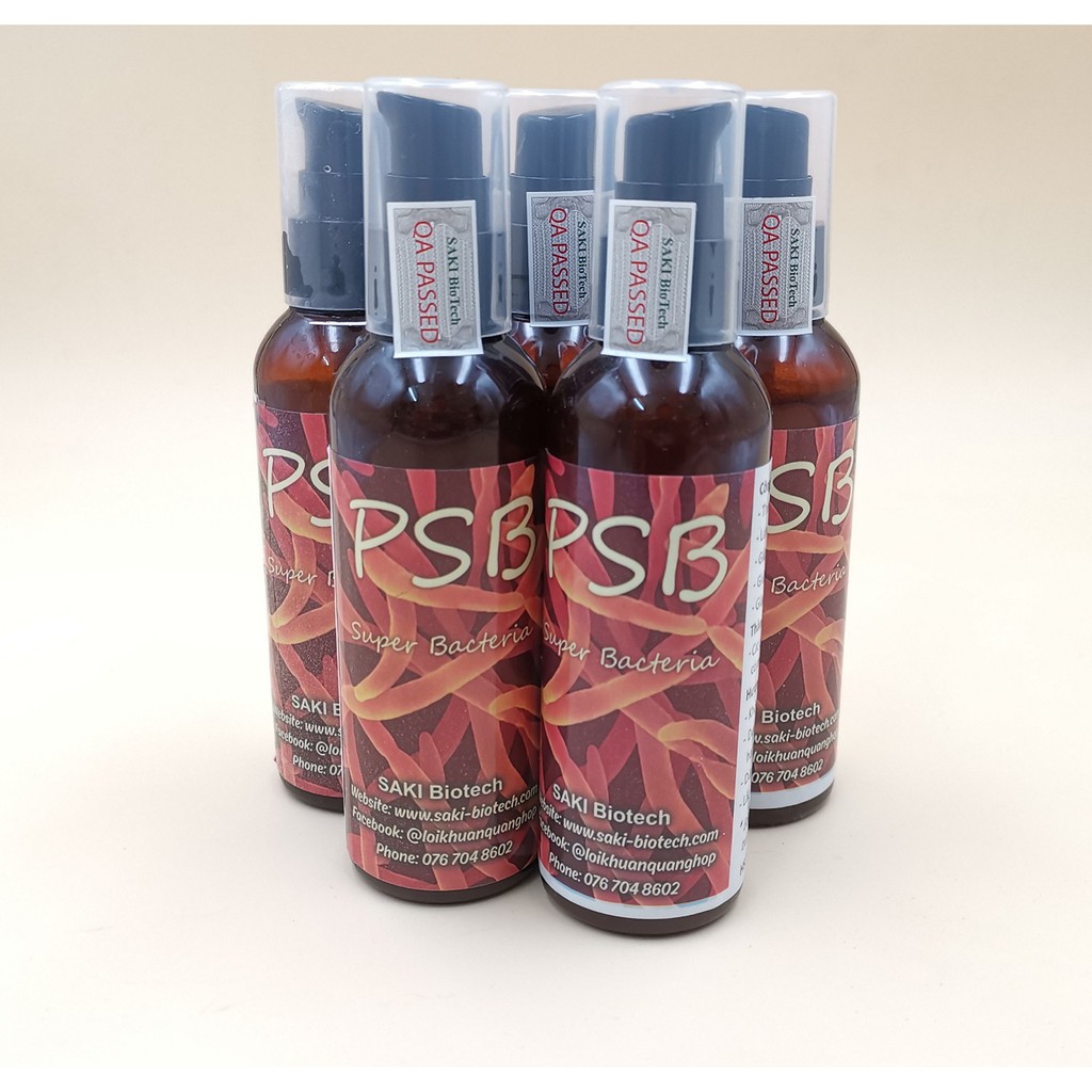 PSB vi khuẩn làm sạch nước chai 100ml