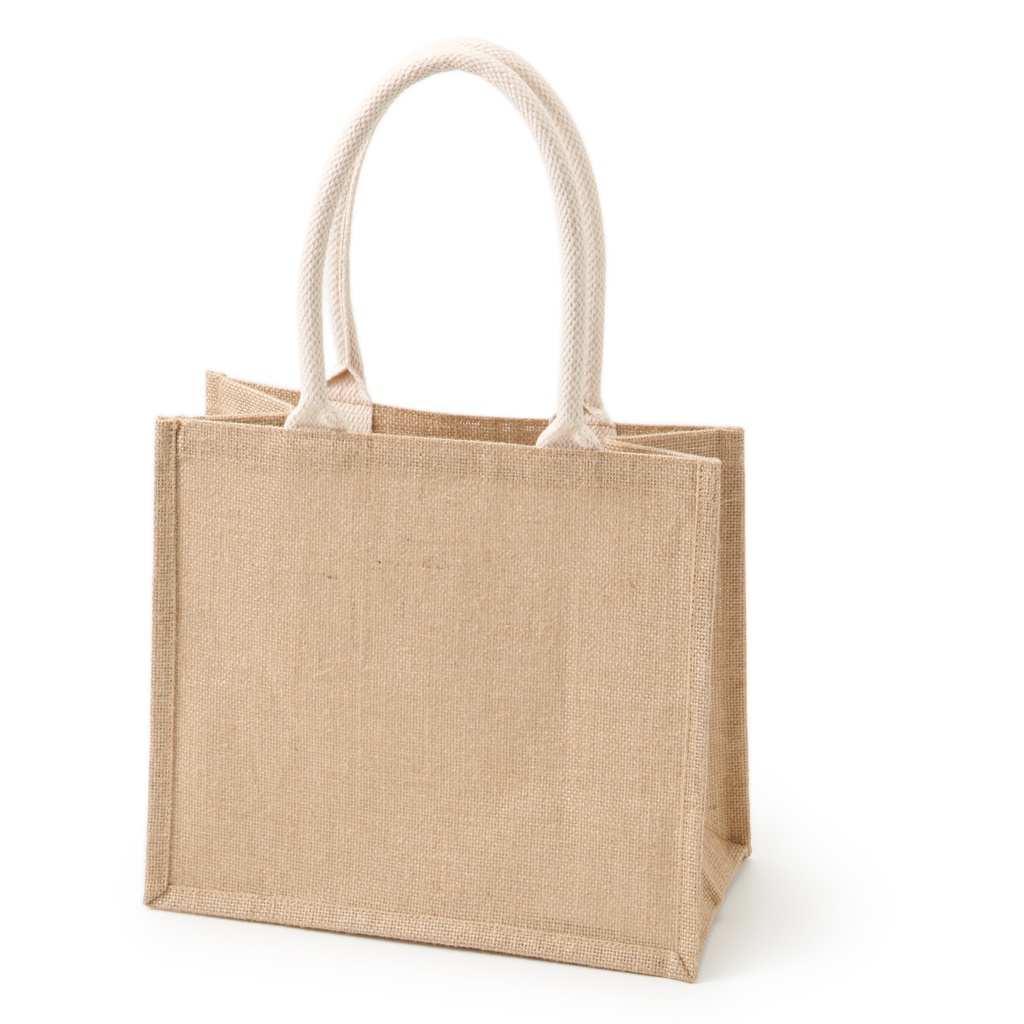 Muji TÚI MY BAG B5 VẢI SỢI ĐAY TRẮNG THÔ