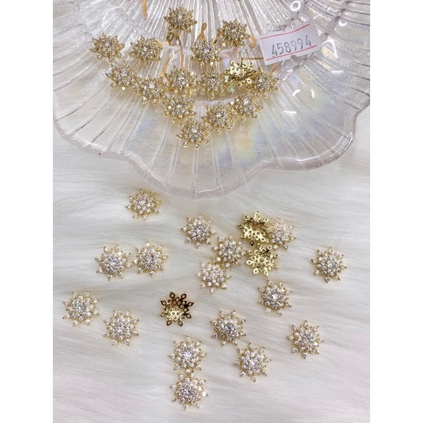 Charm đá trang trí móng tay chân mới 2022-1 viên