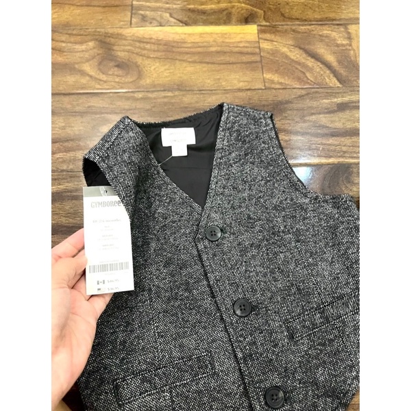 Áo gile dạ gymbore