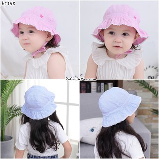 Nón mũ vải cho bé gái