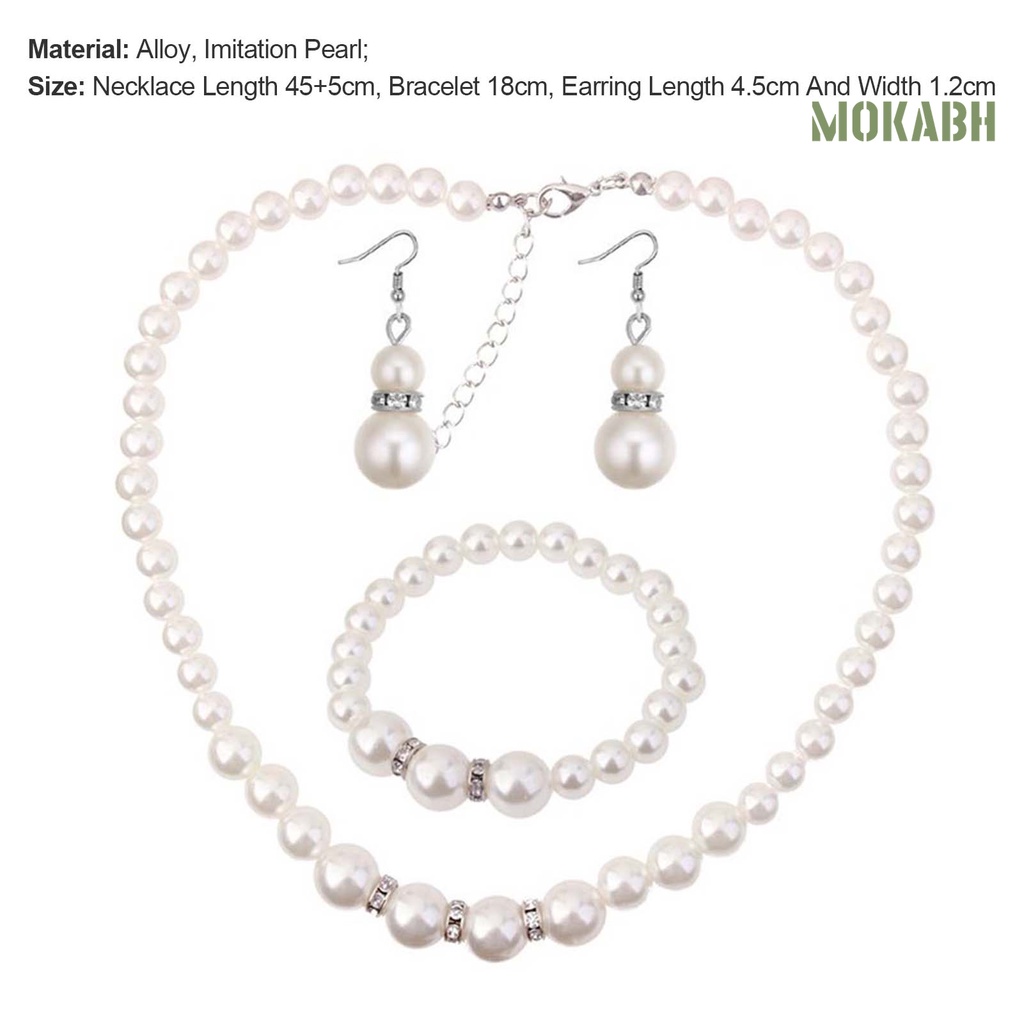 Set 3 Món Trang Sức Thời Trang Thanh Lịch Cho Nữ