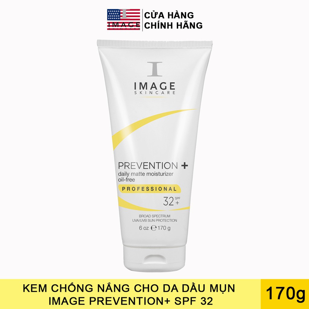 Image ⚜️CHÍNH HÃNG⚜️ Kem chống nắng dành cho da dầu Image Skincare PREVENTION+ Daily Hydrating Moisturizer +SPF32 170g