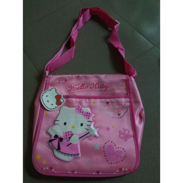 Túi đeo chéo đi học thêm Hello kitty