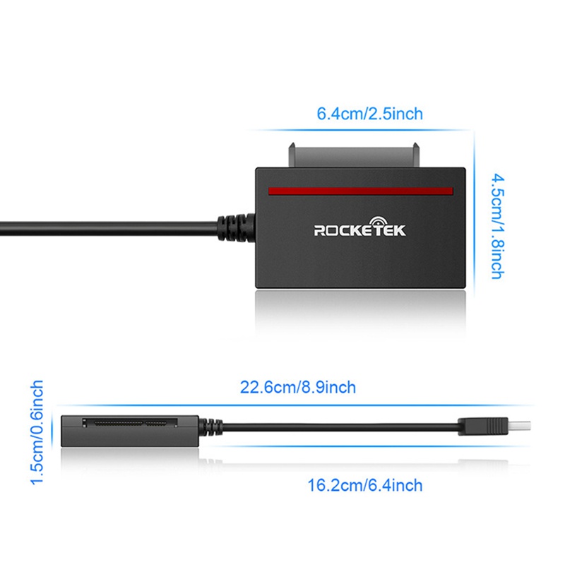 Đầu Đọc Thẻ Nhớ Chuyển Đổi USB 3.0 Sang SATA CFast 2.0 Và 2.5 inch HDD 2.5 inch