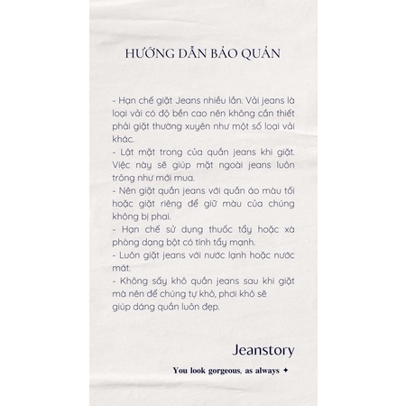 Quần Josie Jeans Ống Suông Xanh Nhạt