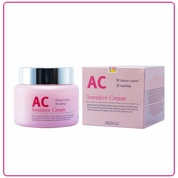 Kem dưỡng da AC Sensitive Cream skinaz PD663