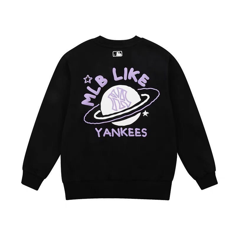 Áo nỉ sweater MLB địa cầu cho bé , áo nỉ cổ tròn trẻ em unisex , TP KID