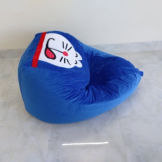 GHẾ LƯỜI GIỌT NƯỚC SIZE L DOREMON ( BAO GỒM HẠT XỐP)