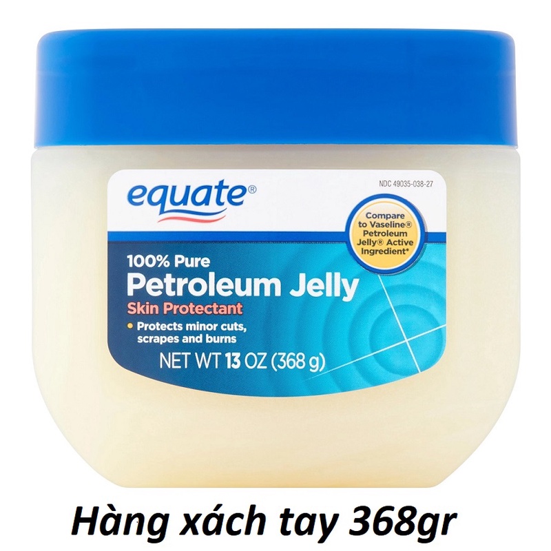 Sáp Dưỡng Ẩm Da Equate 100% Pure Petroleum Jelly 368gr