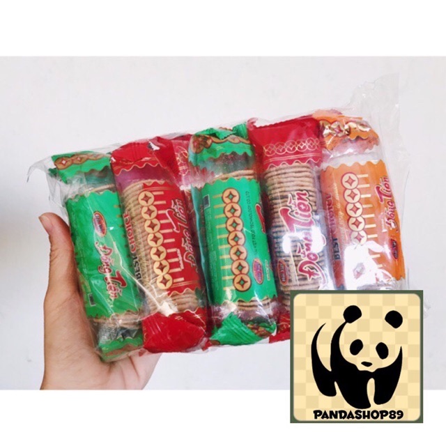 Thùng bánh đồng tiền Hải Việt loại ngon (120 gói)