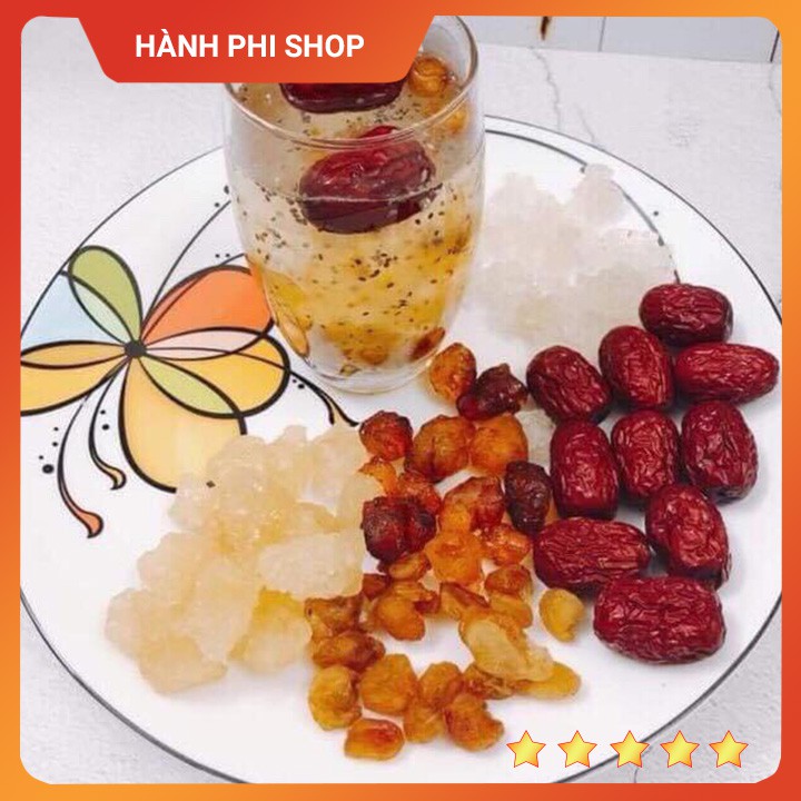 Combo nguyên liệu nấu chè dưỡng nhan 11 vị 500g - Phần nấu 2 lít nước