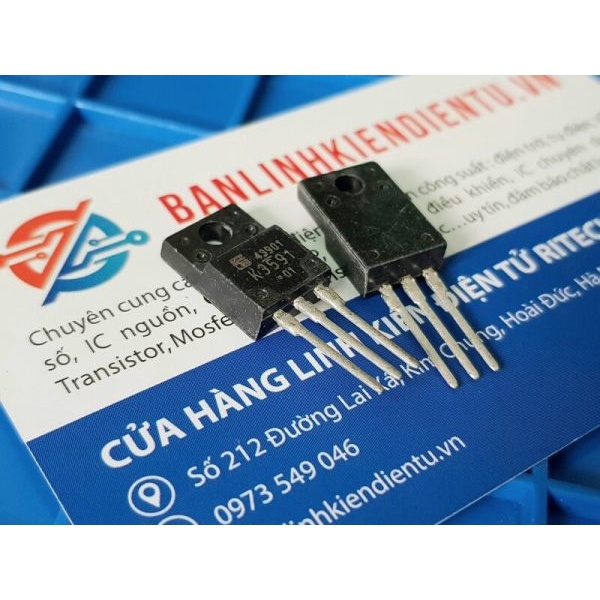 [ Combo 3 chiếc ] K3591 2SK3591 Mosfet Kênh N 40A 150V TO-220F