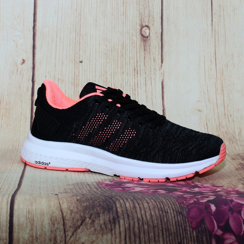 Giày thể thao thời trang nữ đen cam T114 | BigBuy360 - bigbuy360.vn