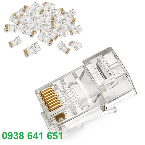 Hạt mạng RJ45 Cat5e Commscope chính hãng mã 6-554720-3 có CO, CQ