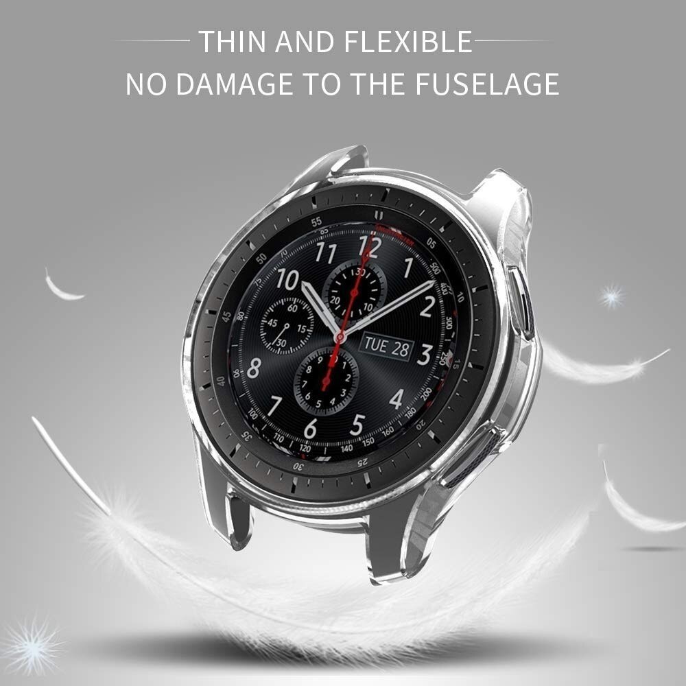Ốp TPU mềm mạ điện bảo vệ mặt đồng hồ Samsung Galaxy Watch 46mm 42mm Gear S3