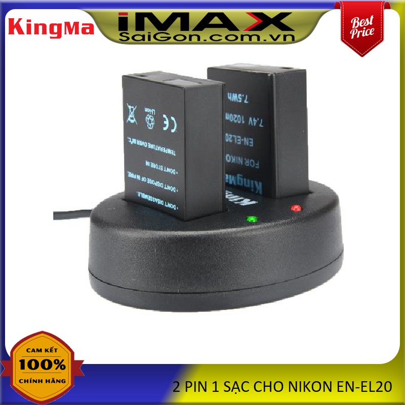 PIN SẠC MÁY ẢNH KINGMA EN-EL20