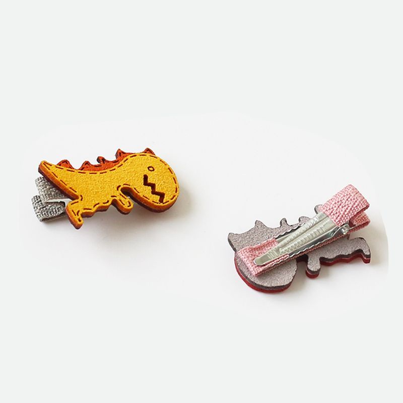 Set 3 Kẹp Tóc Hình Khủng Long Dễ Thương