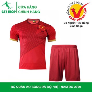 Quần Áo bóng đá ĐT VIỆT NAM MẪU MỚI NHẤT VCK U23 CHÂU Á 2020 - vải thun lạnh Cao cấp - thấm hút mồ hôi