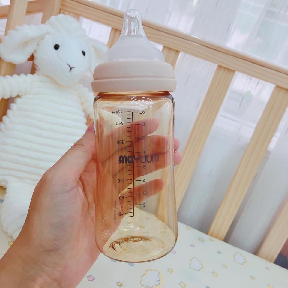 Bình sữa Moyuum Chính hãng Hàn Quốc, bình sữa Moyuum 170ml 270ml
