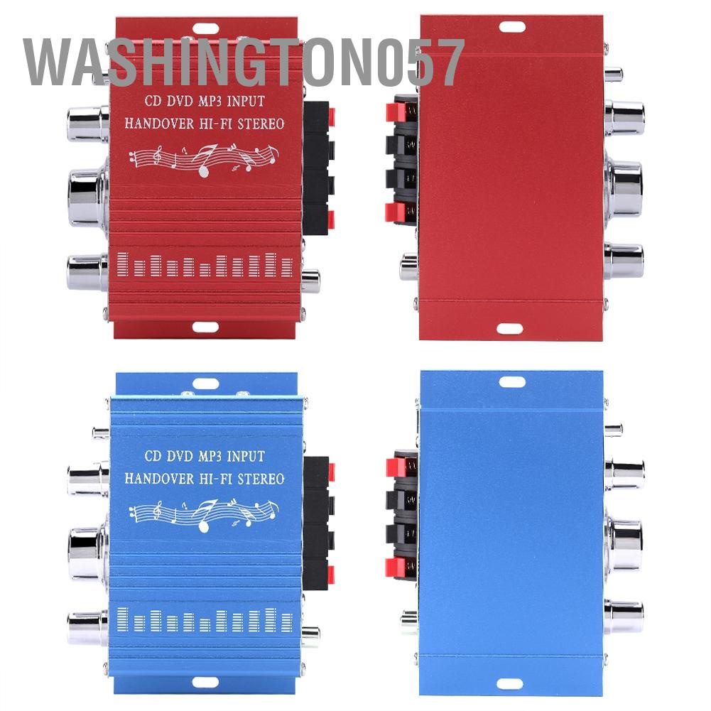 Có thể bán buôn Bộ khuếch đại ô tô kỹ thuật số nhỏ âm thanh Hifi Âm CD DVD Máy nghe nhạc FM MP3 Washington057 Hàng giao ngay