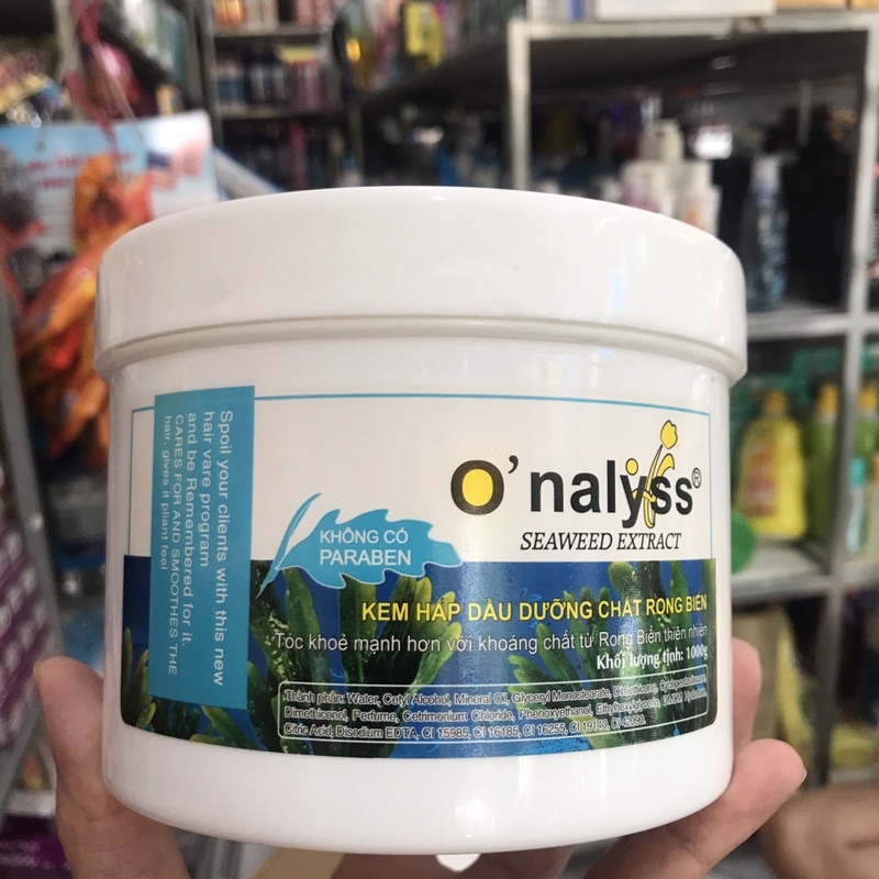 Kem Hấp Dầu O'nalyss Dưỡng Chất Rong Biển 1000g