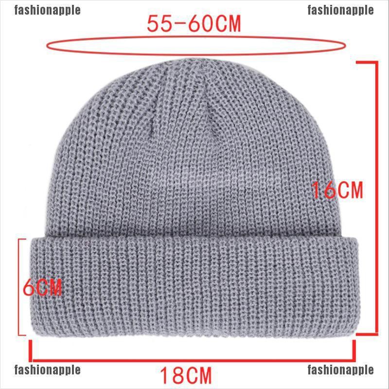 Mũ beanie giữ ấm mùa đông thời trang unisex