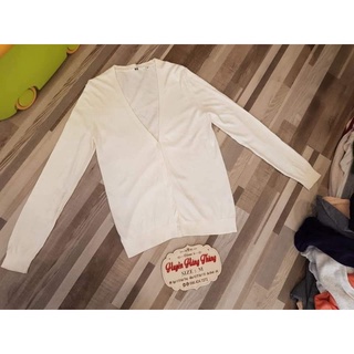 set áo len mỏng cài khuy