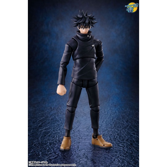 Mô hình nhân vật Jujutsu Kaisen S.H.Figuarts Megumi Fushiguro Action Figure
