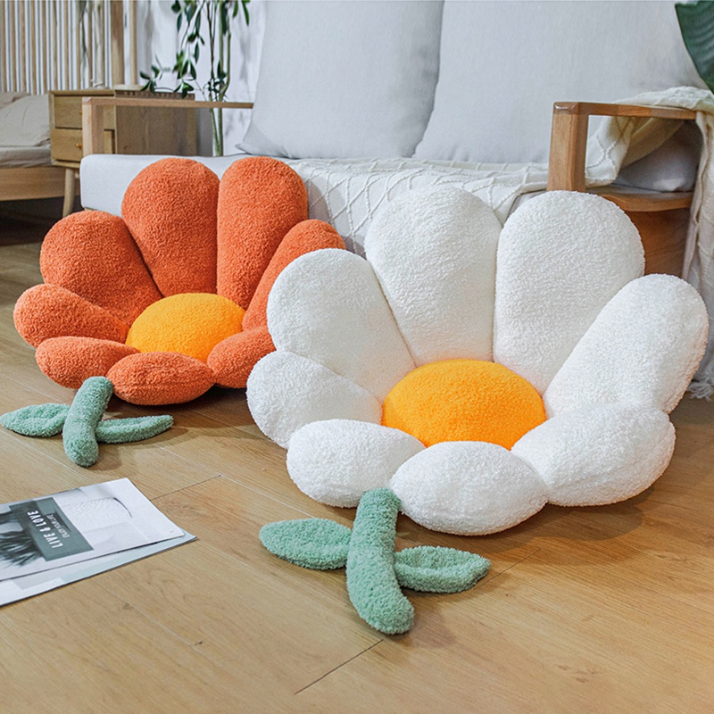 Gối đệm ngồi tựa lưng hình hoa cúc nhỏ dễ thương