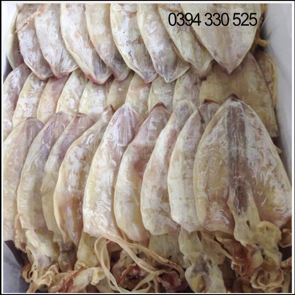 250GR Mực Khô BÌNH THUẬN Loại Ngon Size 70 Con/Kg Hút Chân Không